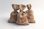 emballage de pommes de terre - sacs de jute